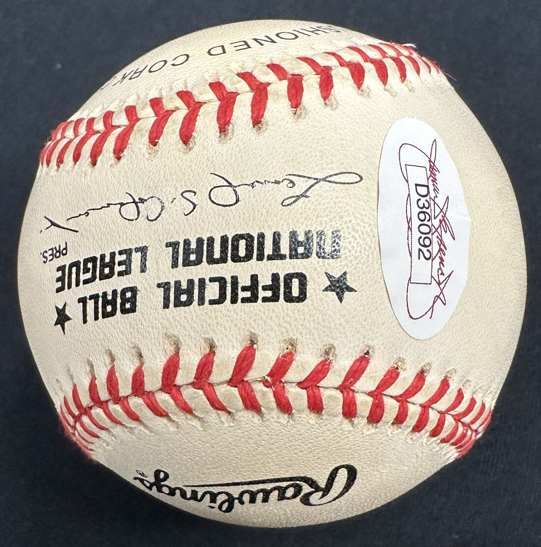 Odalis Perez Signed Baseball JSA