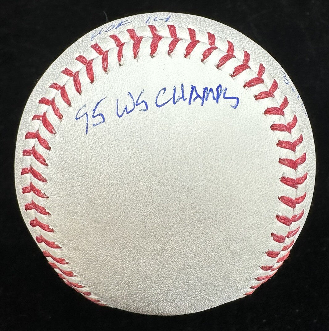 Gregory Alan Greg Maddux HOF Full Name Signed Stat Baseball JSA LOA