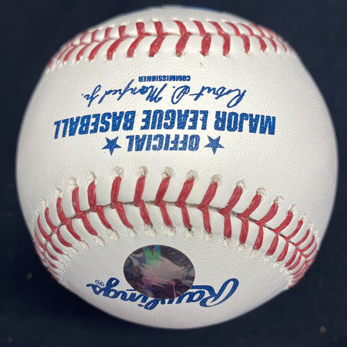 Ichiro Suzuki Katakana Signed Baseball Ichiro Hologram