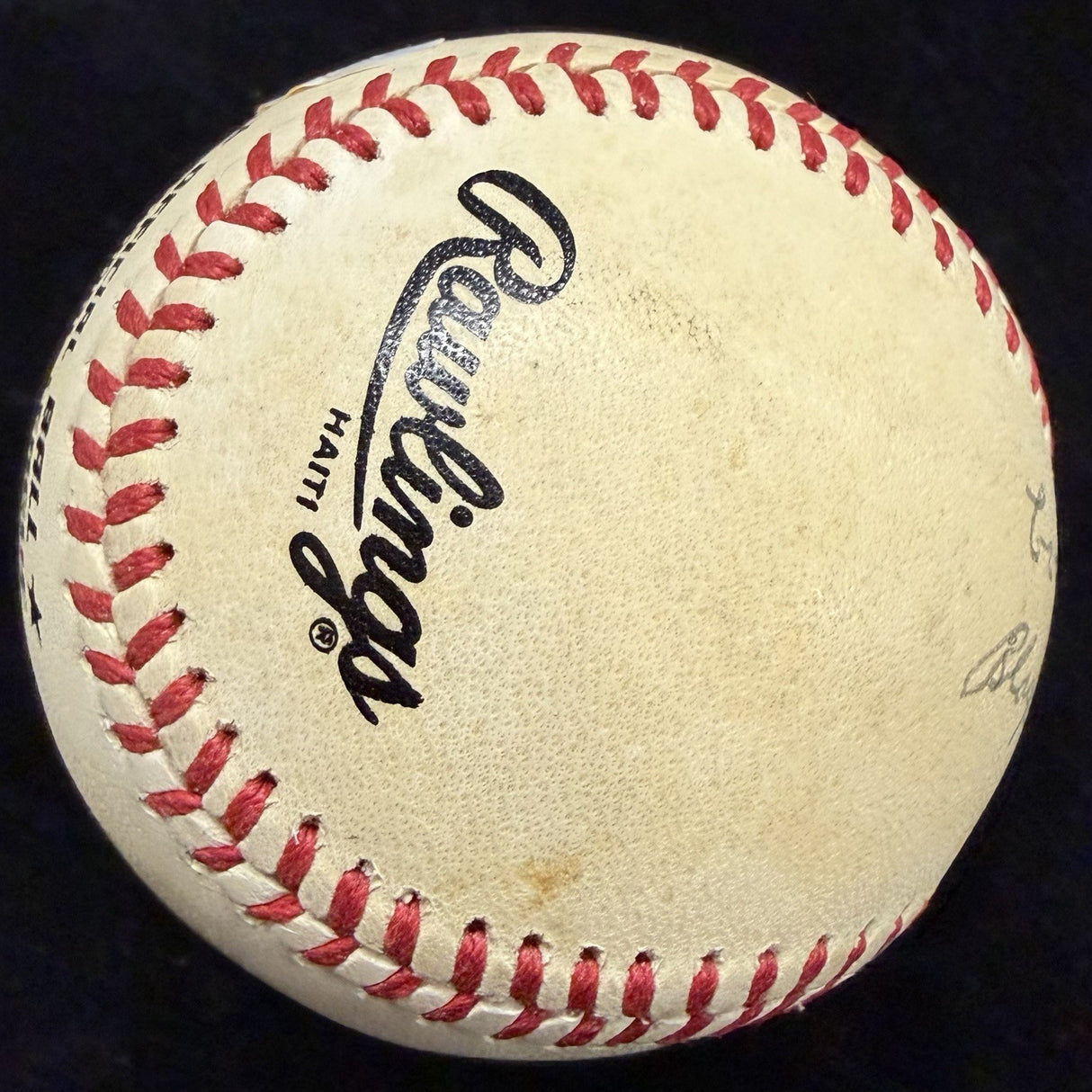 Cool Papa Bell Black Ty Cobb Nickname Signed Baseball JSA Holo Only