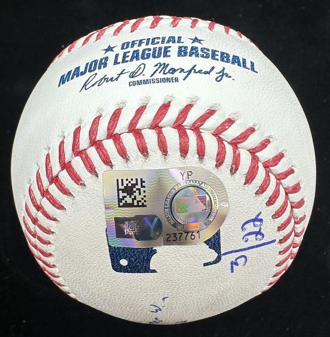 Max Scherzer 200th Career 9-19-22 Signed Baseball MLB Holo Fanatics LE 3/22