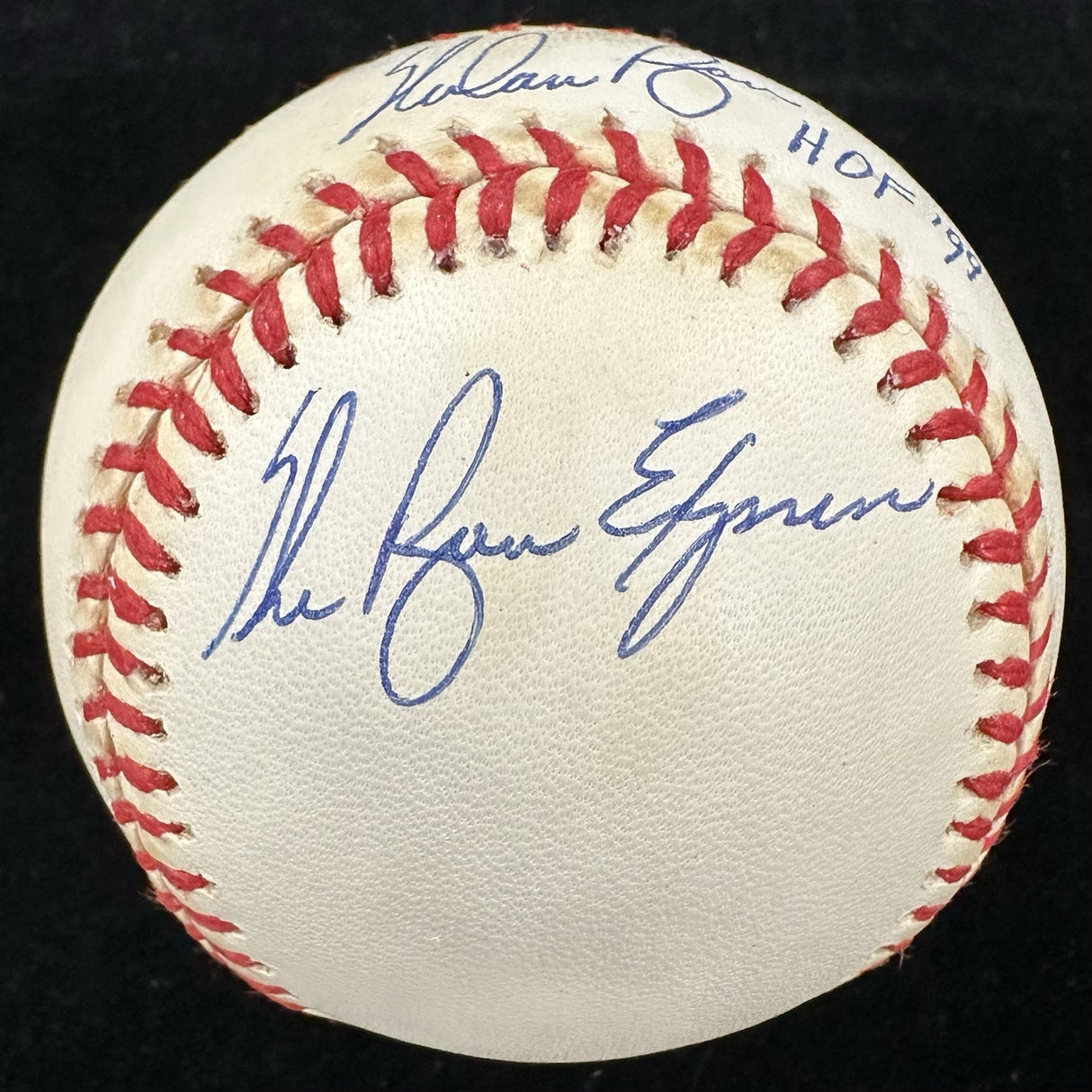 Nolan Ryan HOF 99 The Ryan Express Signed Baseball PSA/DNA
