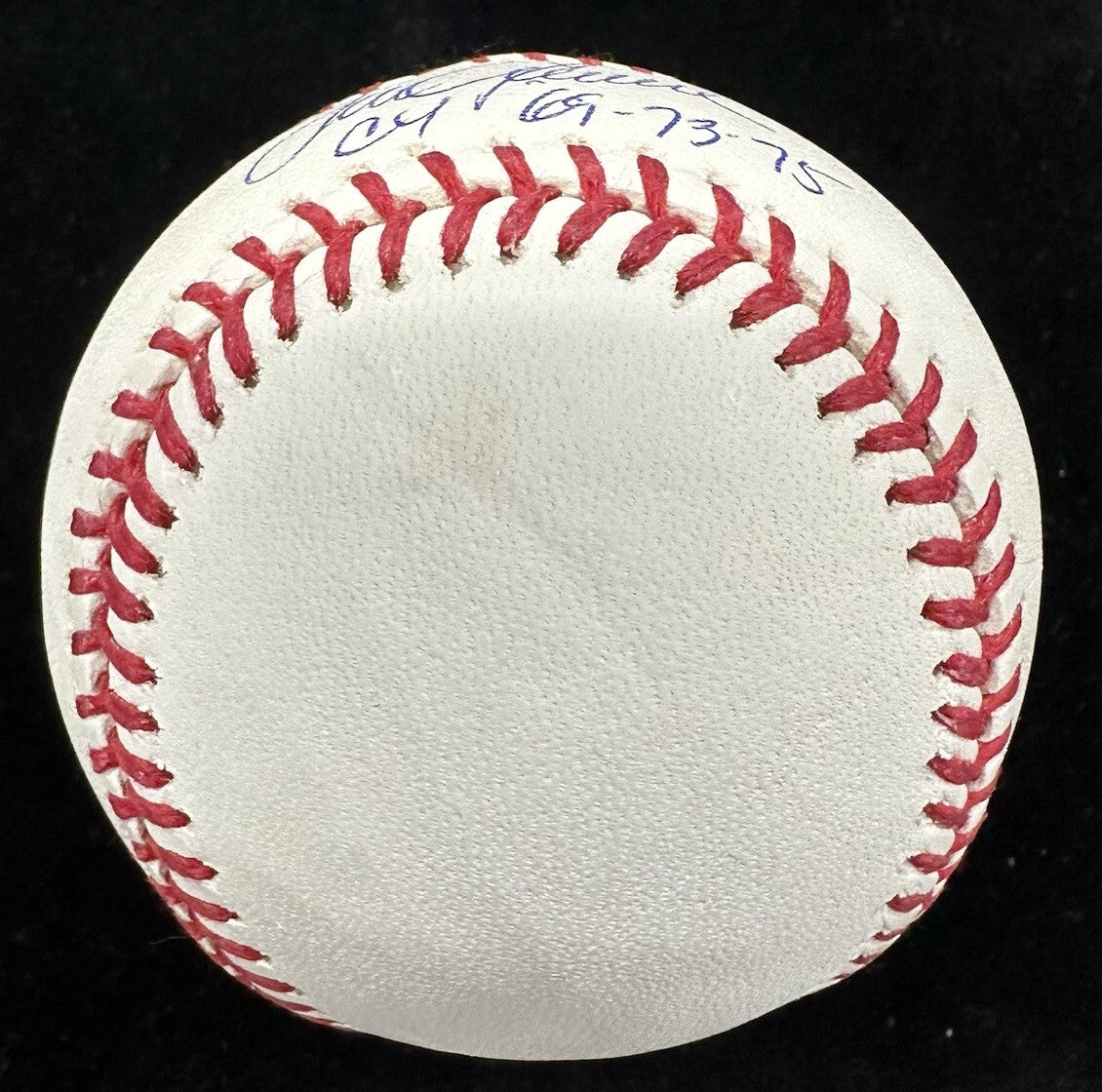Tom Seaver CY 69 73 75 Signed Baseball JSA Holo Only