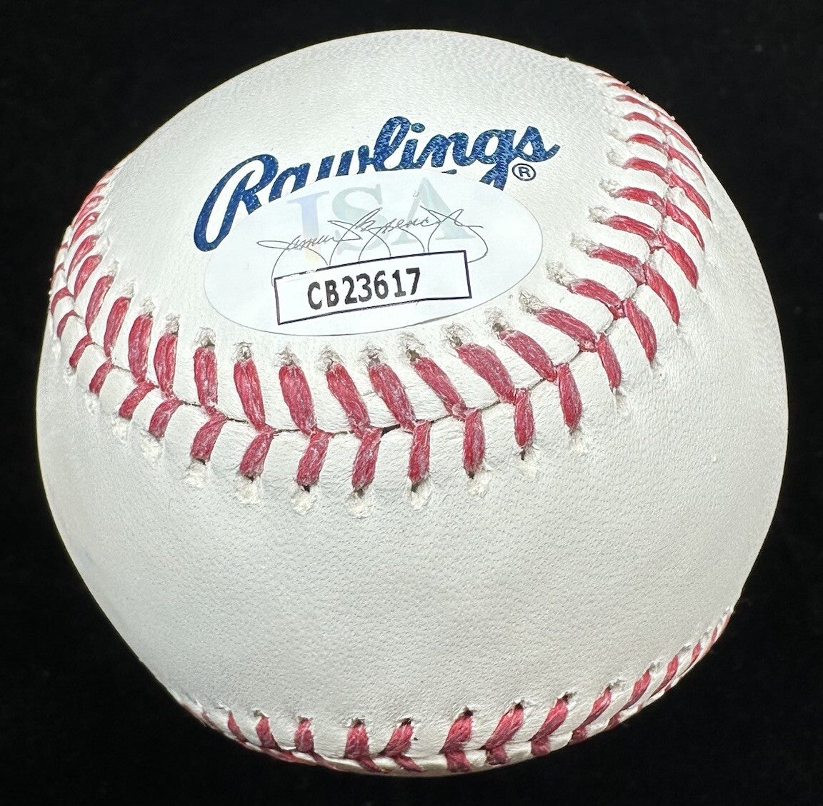 Eddie Murray HOF 2003 Signed Hall Of Fame Logo Baseball JSA