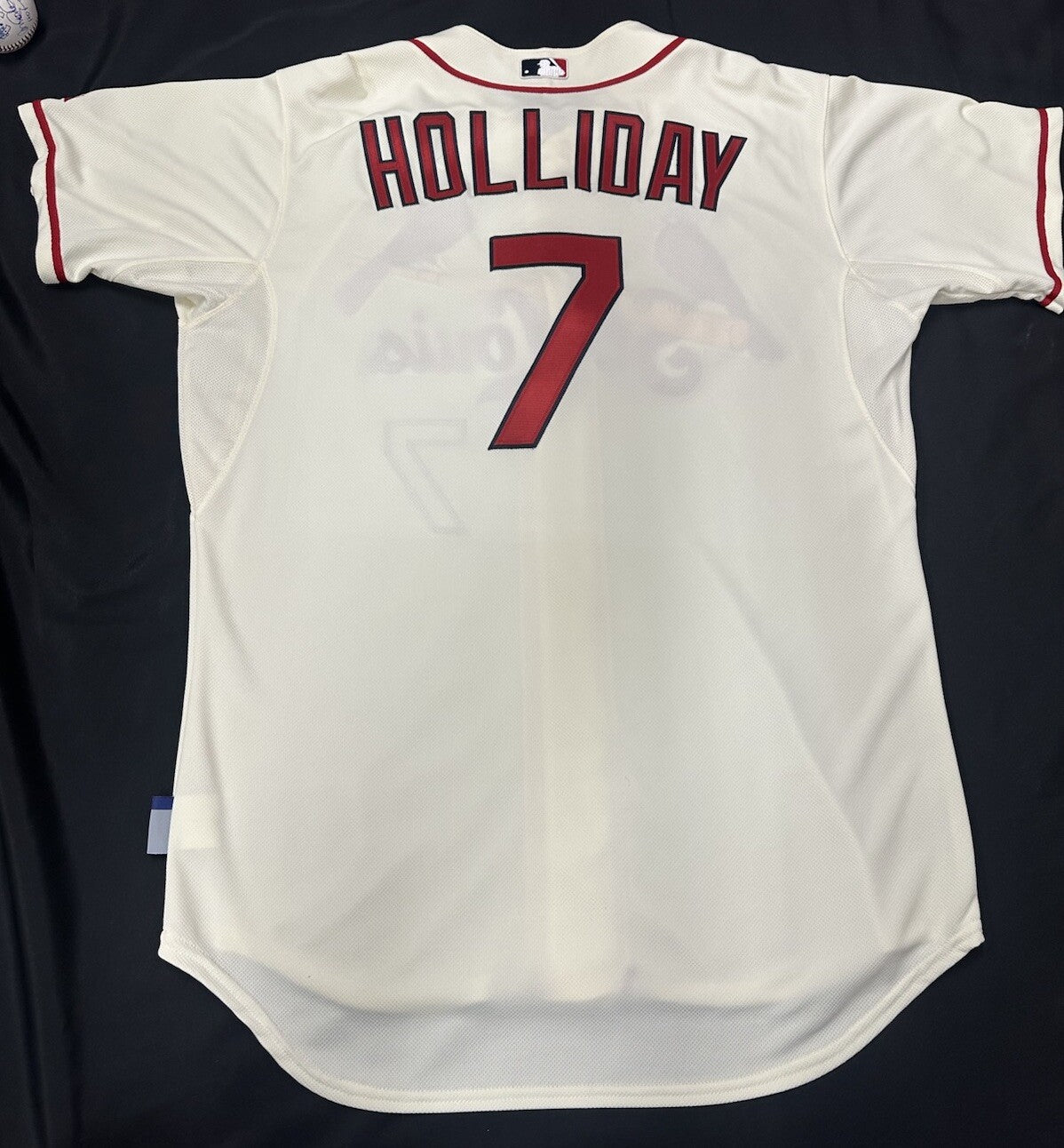 Matt Holliday Authentic Cardinals Majestic Home Alternate Jersey Unsigned