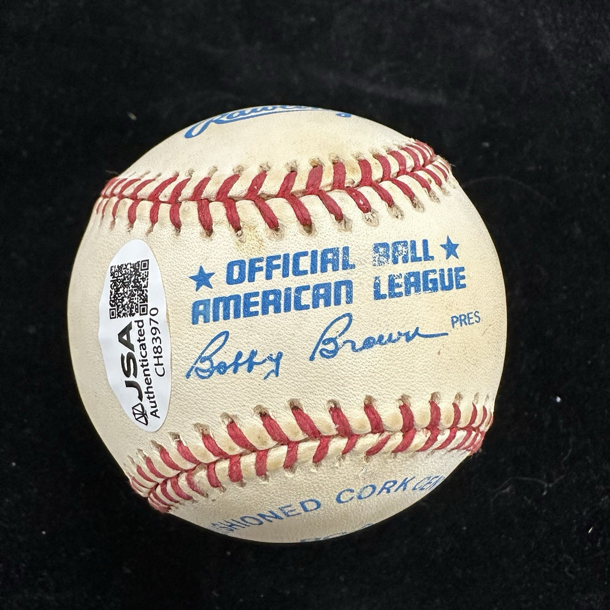 Nolan Ryan Signed Baseball JSA