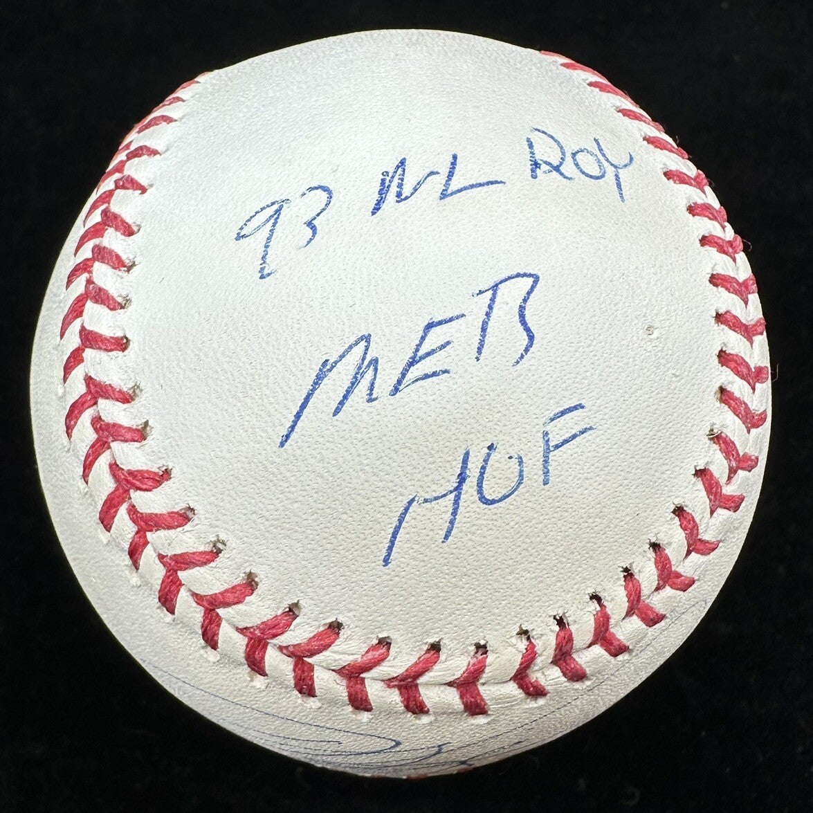 Mike Piazza HOF 2016 Mets HOF ROY Signed Stat Baseball MLB Holo Fanatics