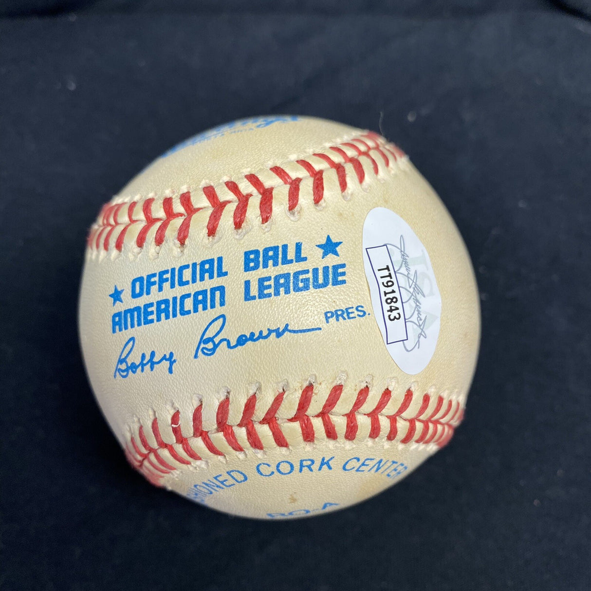 Leon Day Elite Giants Negro League Signed Baseball JSA HOF
