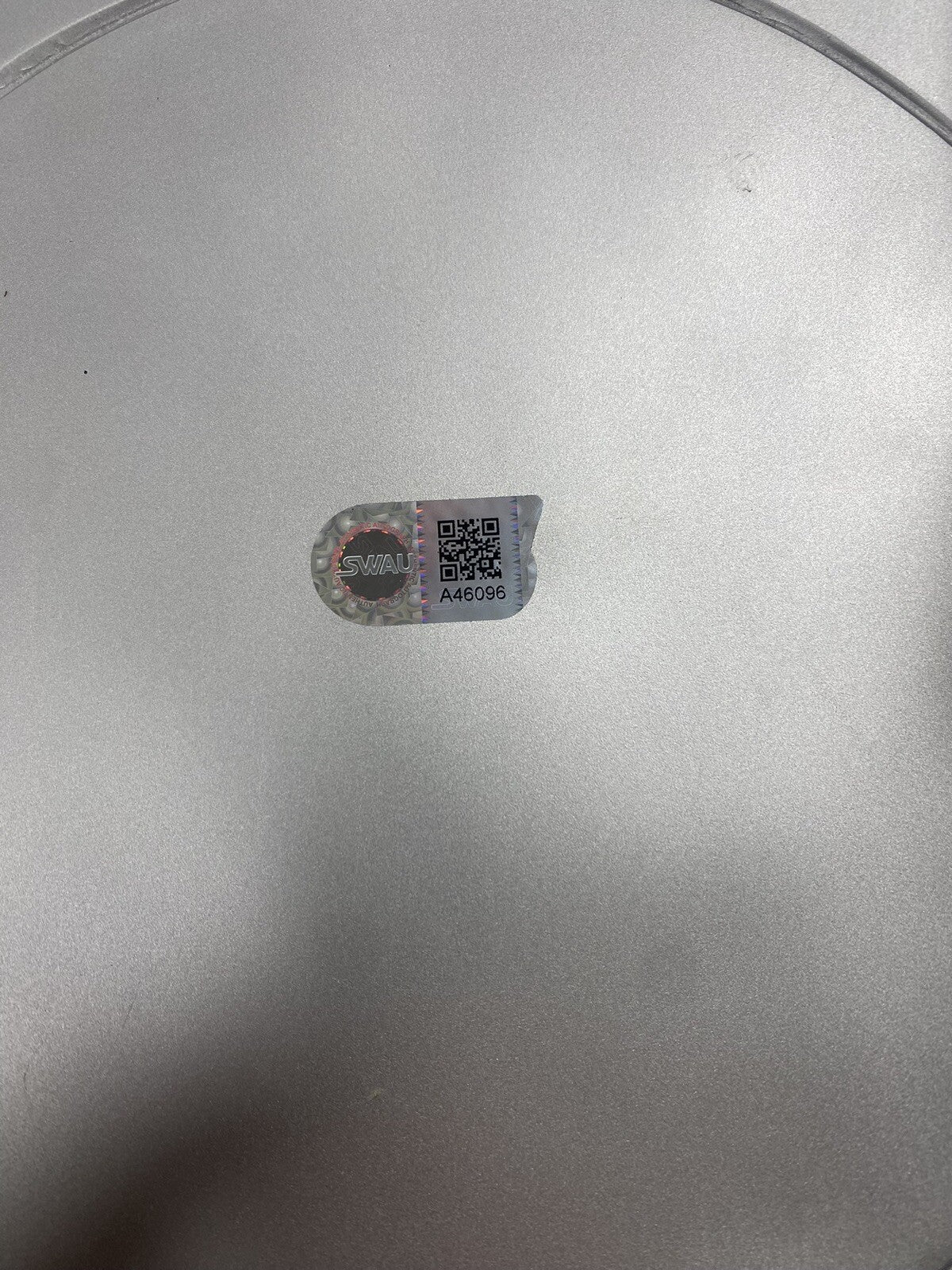 Chris Evans Captain America Signed EFX Collectibles Shield SWAU Hologram