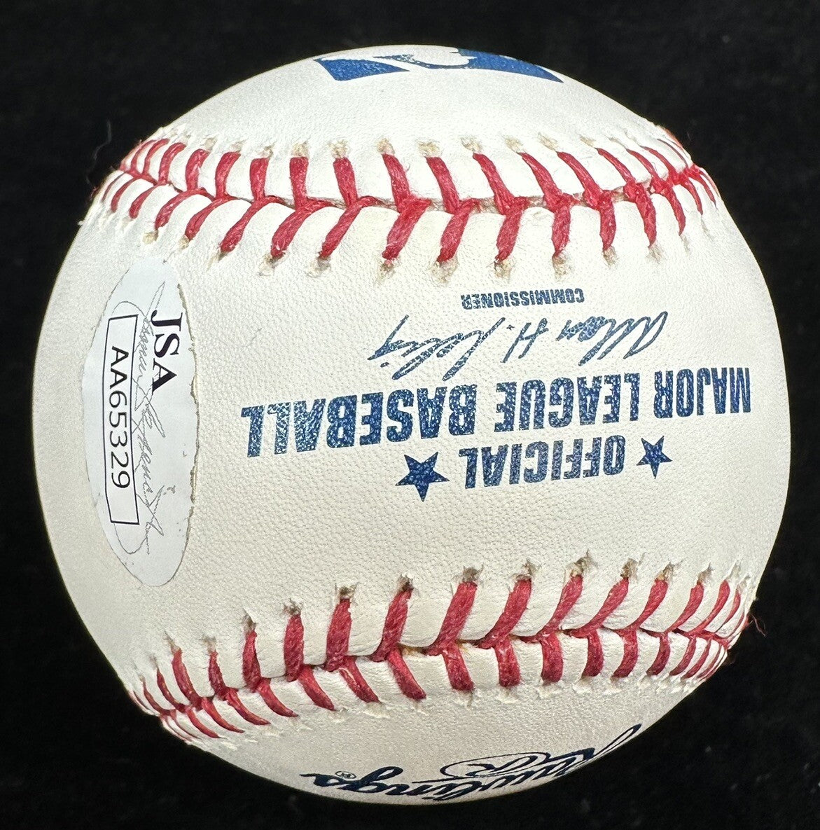 Rickey Henderson HOF 2009 Signed Baseball JSA
