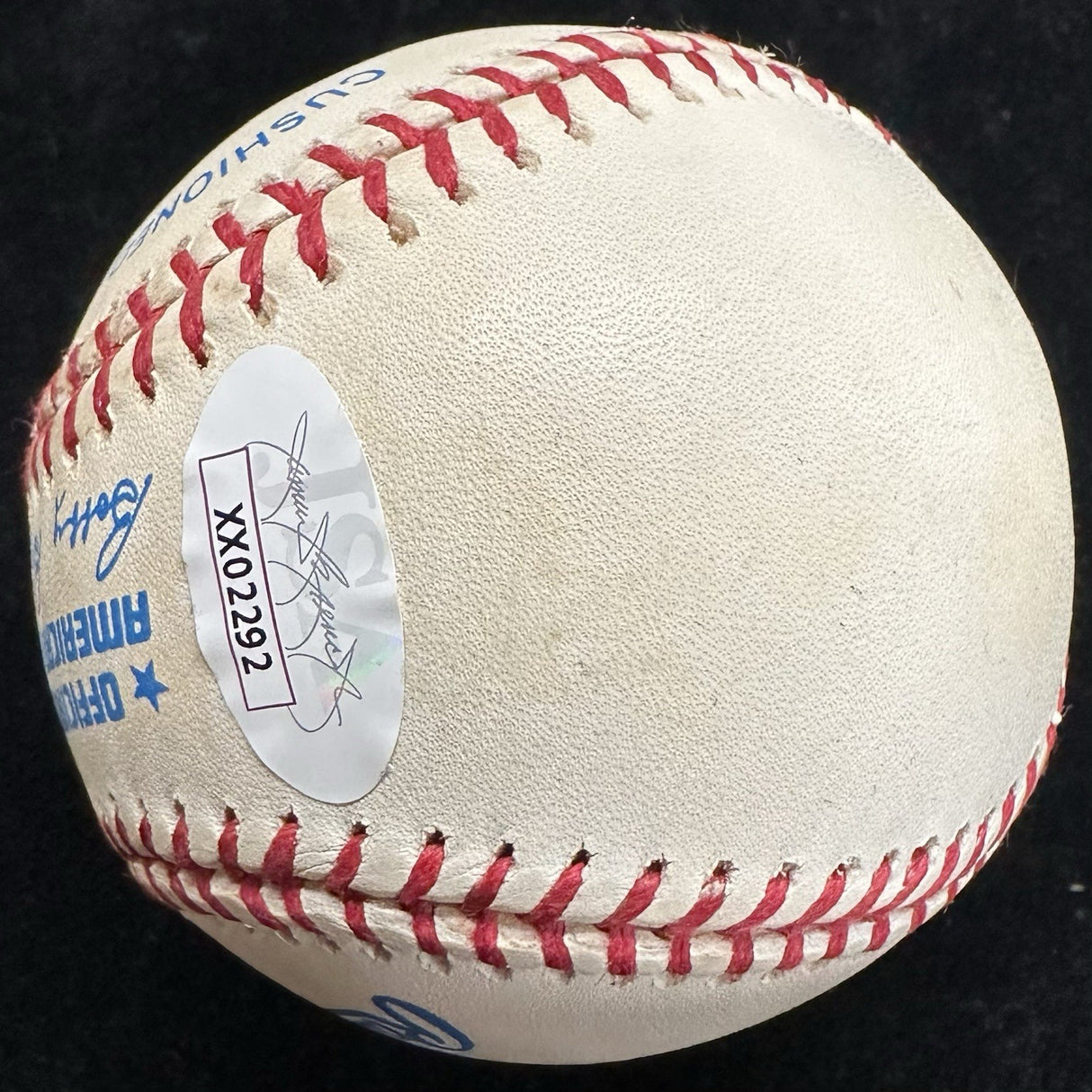 Joe DiMaggio Signed OAL Budig Baseball JSA LOA