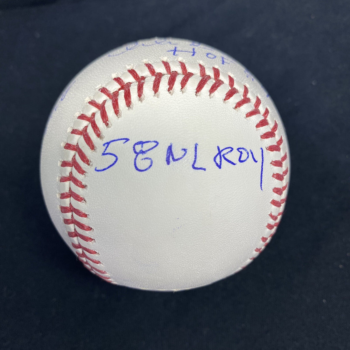 Orlando Cepeda HOF 99 MVP 7 Inscription Stat Signed Baseball JSA Giants