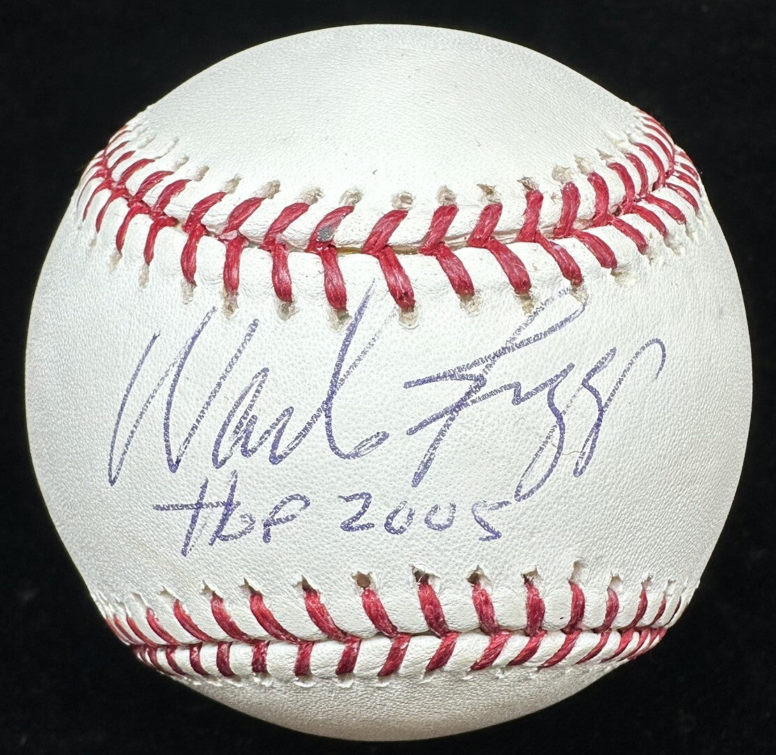 Wade Boggs HOF 2005 Signed Baseball JSA