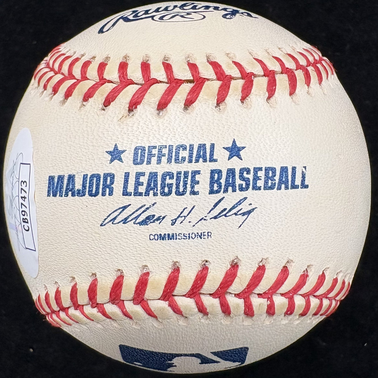 Boomer Esiason SIgned Baseball JSA