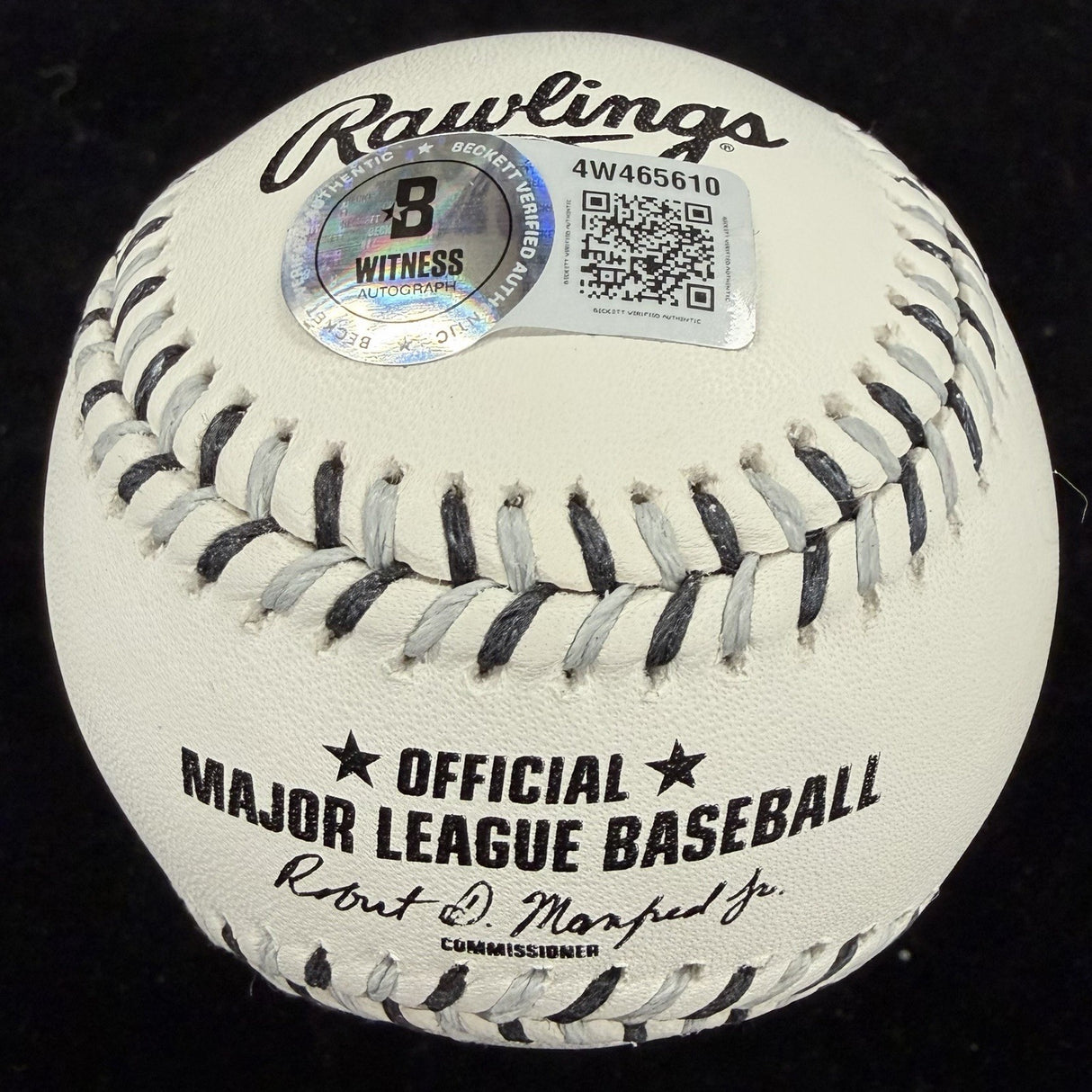 Frank Thomas 521 HRs HOF Chicago White Sox Signed Team Stitch Logo Baseball BAS