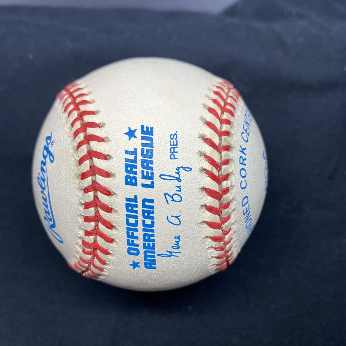 Larry Yogi Berra NY Yankees 46-63 Signed Baseball JSA LOA