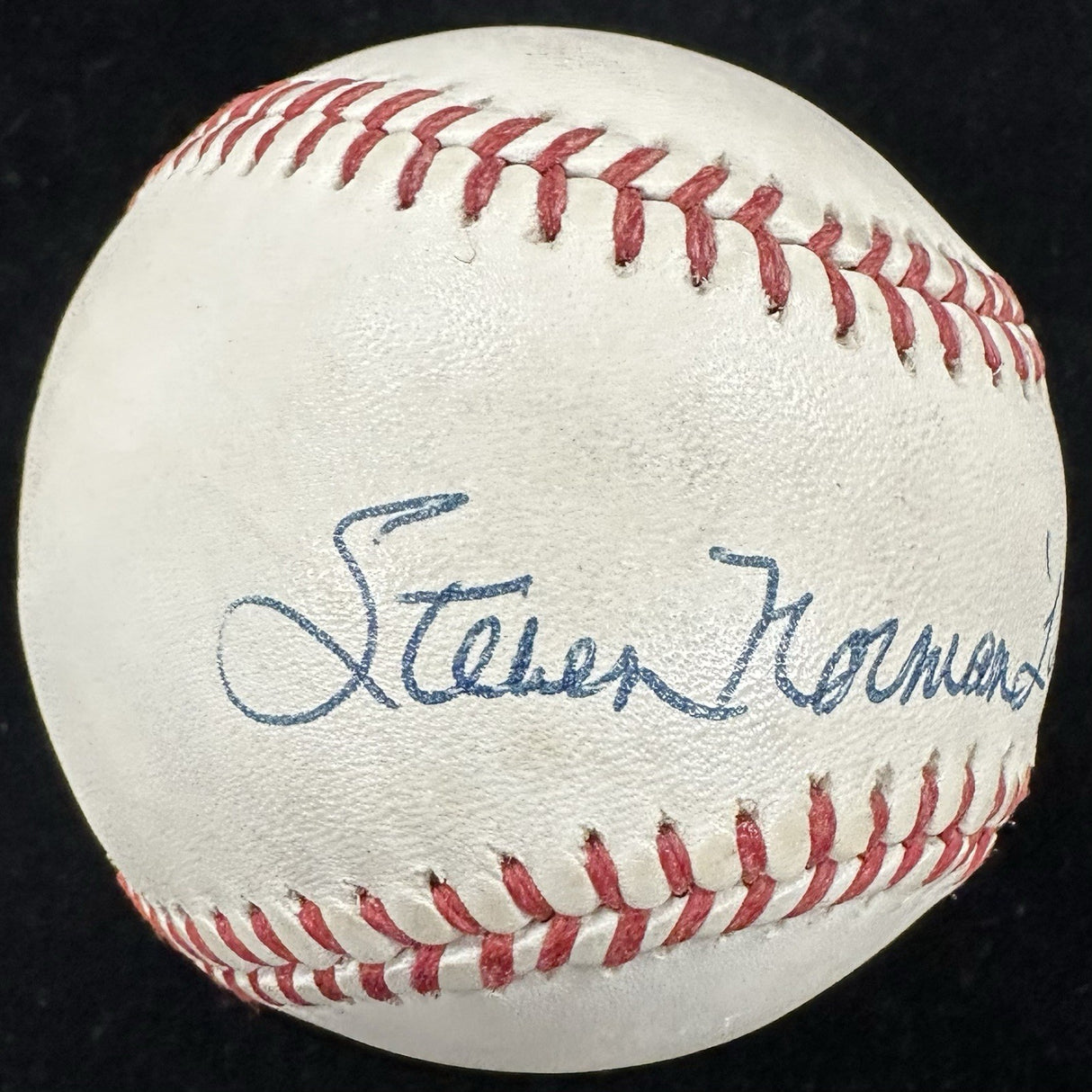 Steven Norman “Lefty” Carlton Signed Baseball PSA LOA