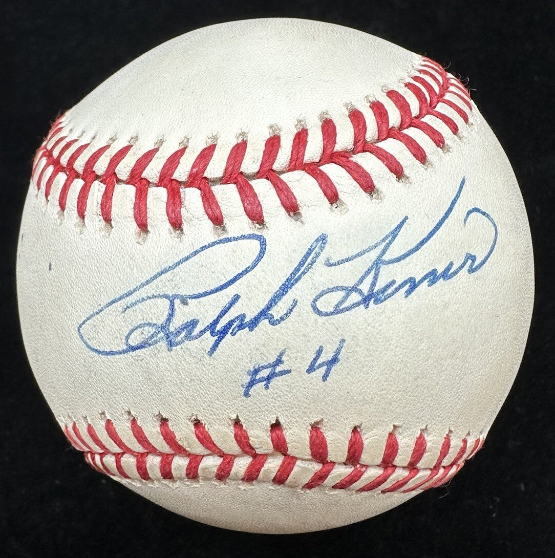 Ralph Kiner #4 Signed Baseball JSA