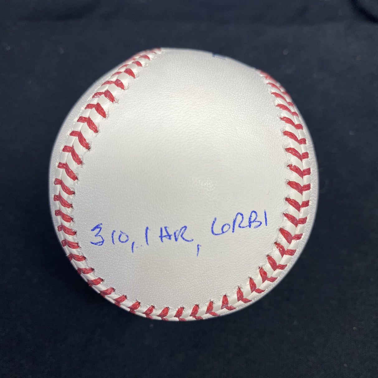 Reggie Jackson 1973 World Series MVP Signed Stat Baseball JSA Oakland Athletics