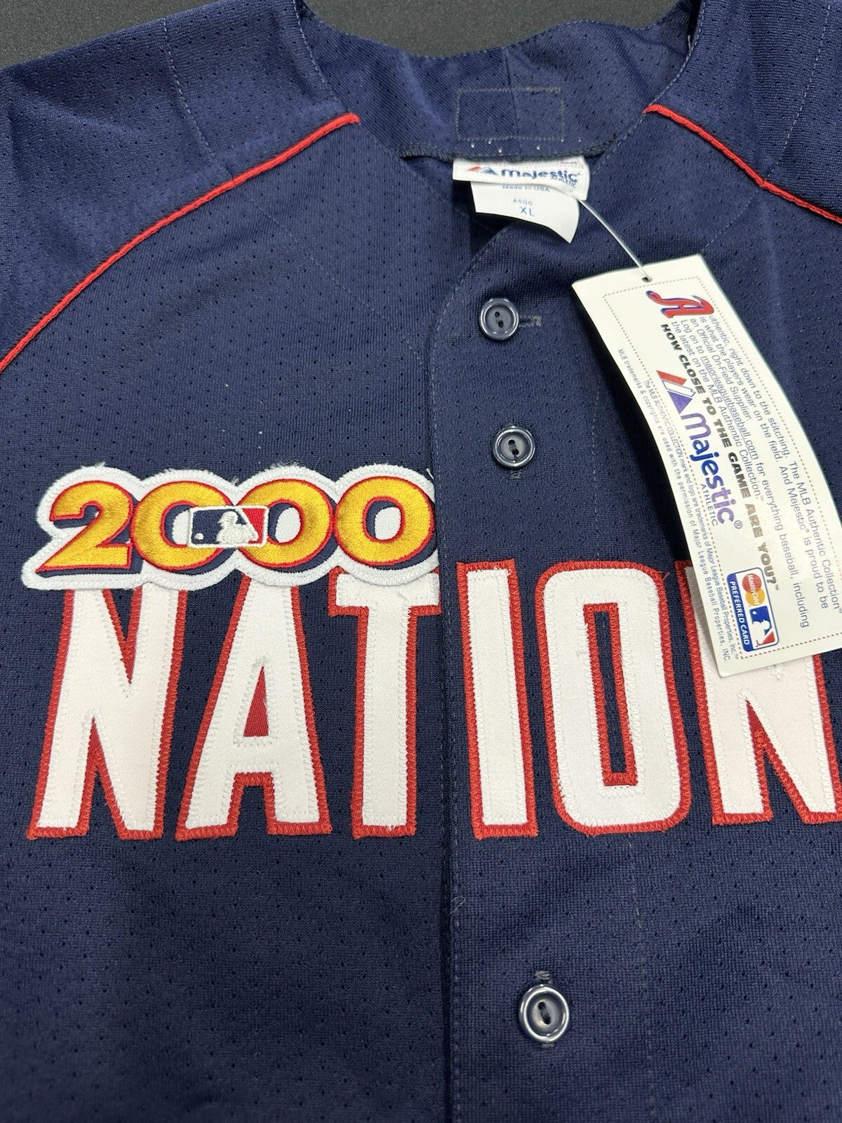 Mike Piazza Authentic 2000 All-Star Game Jersey Size XL Mets