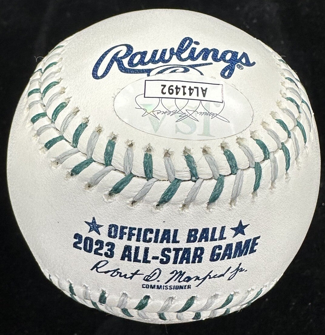 Elias Diaz 2023 ASG MVP Signed 23 All Star Game Logo Baseball JSA
