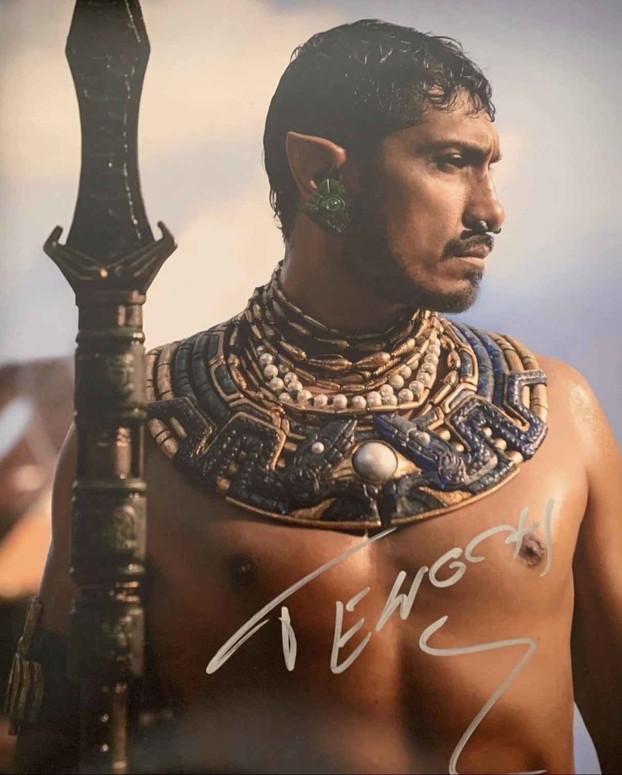 Tenoch Huerta Signed 11x14 Namor Black Panther Photo JSA