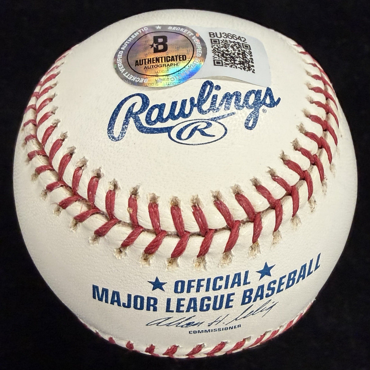 Tommy John USAF Retired White Sox All Star Signed Baseball Beckett BAS