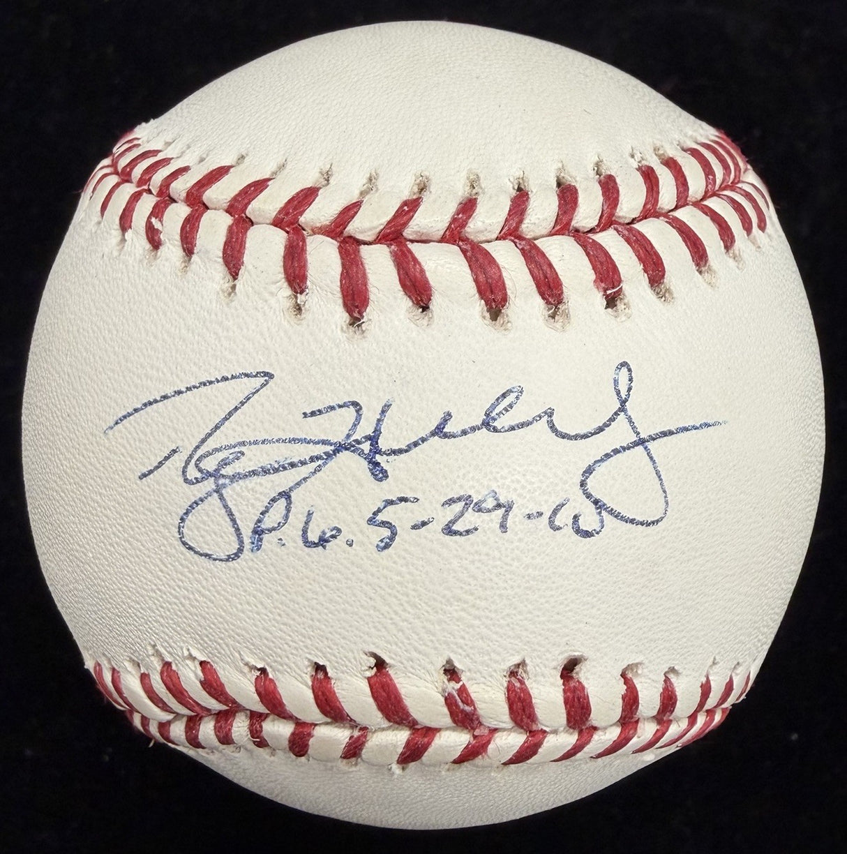Roy Halladay PG 5-29-10 Signed Baseball Beckett BAS Holo Only