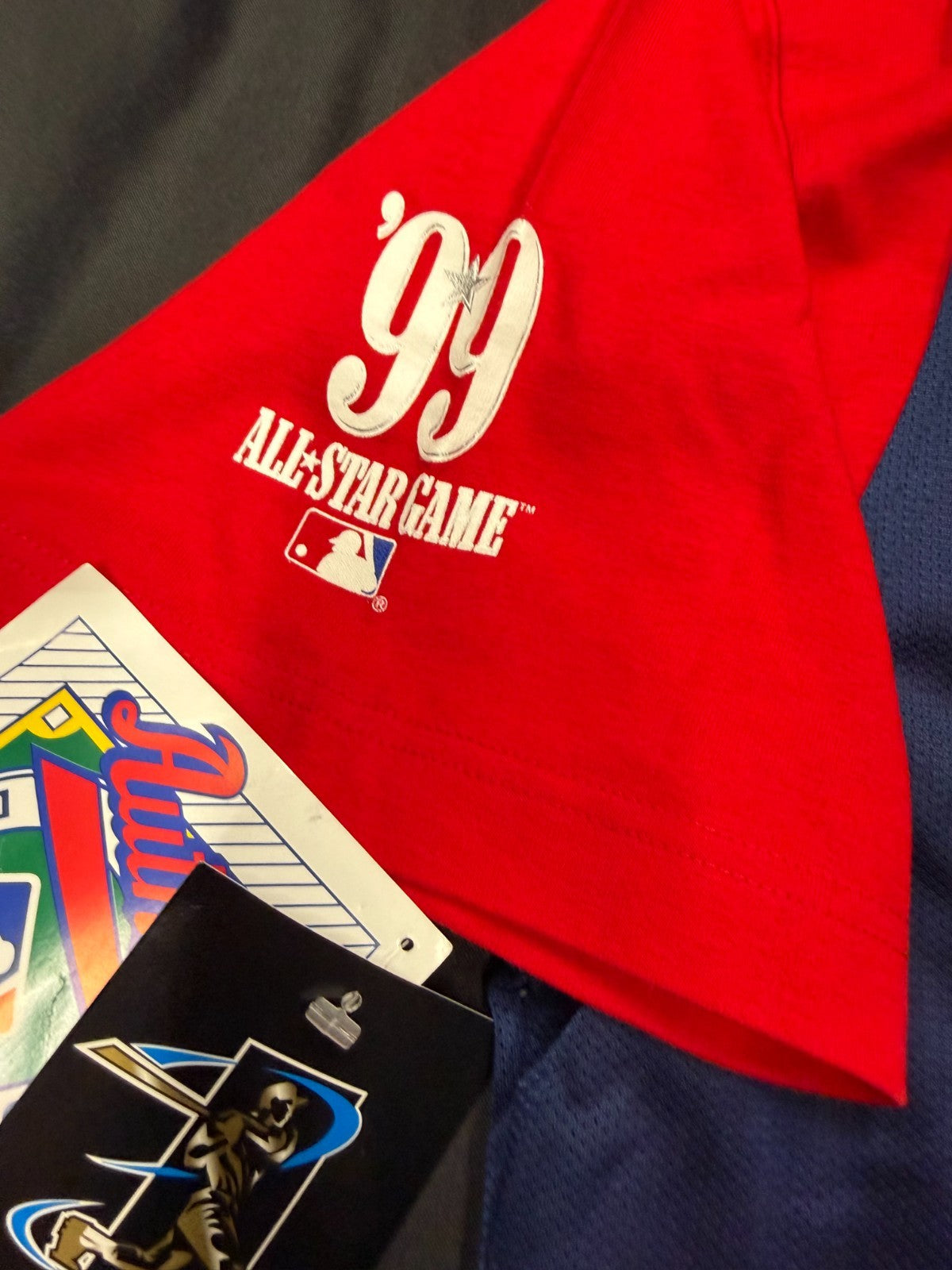 Mark McGwire All Century Signed 99 All-Star Game Batting Practice Jersey Beckett