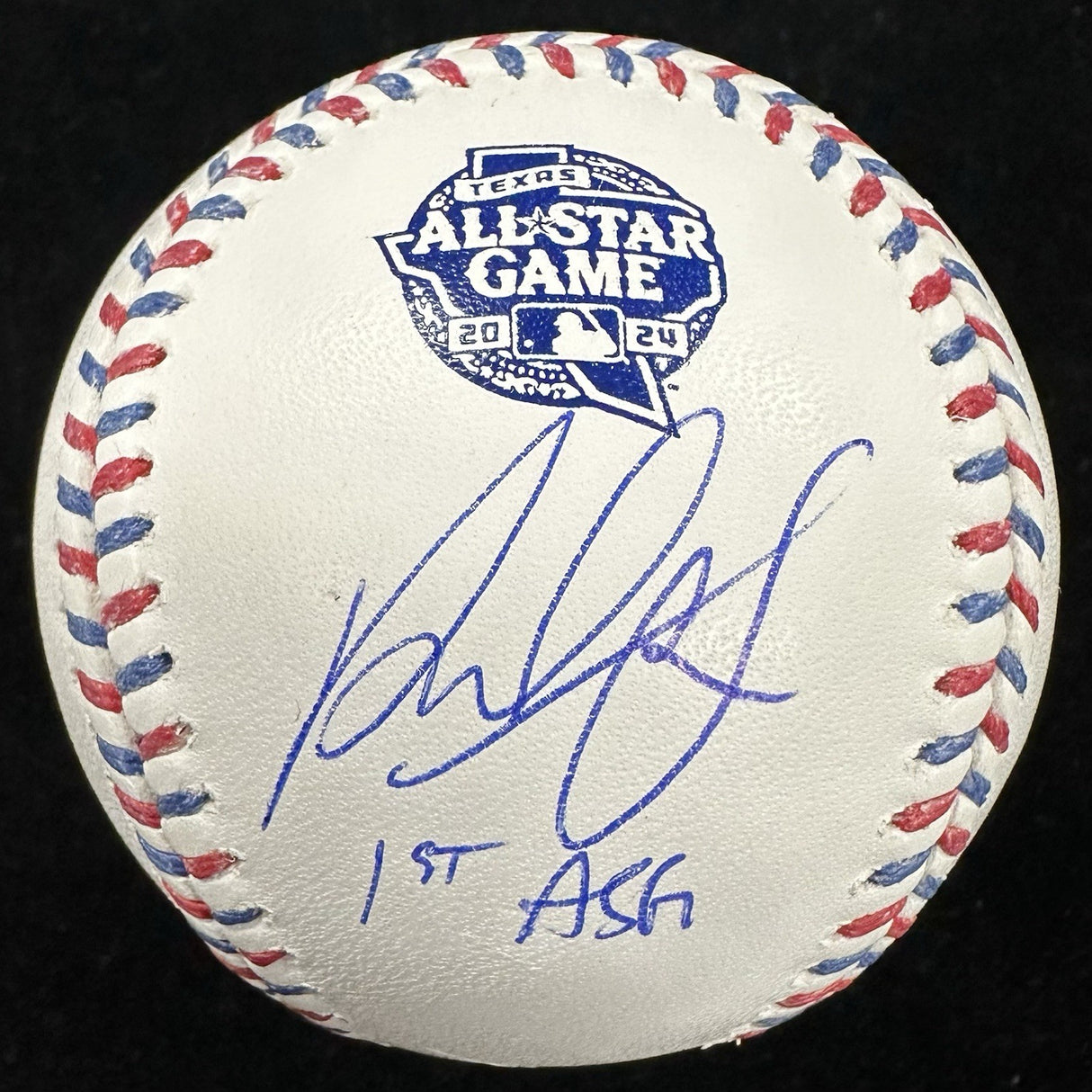 Paul Skenes 1st ASG Signed 2024 All Star Game Logo Baseball MLB Holo