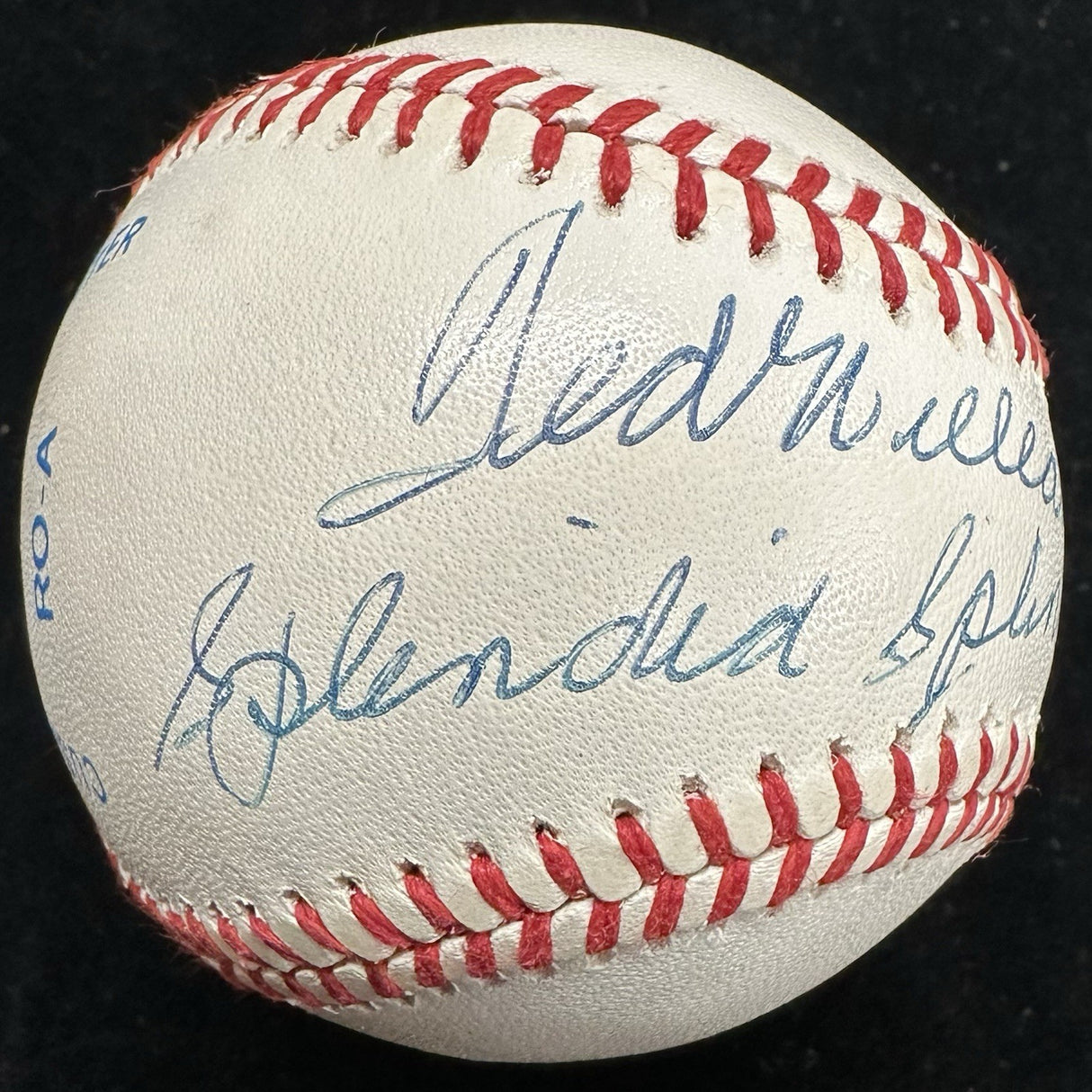 Ted Williams Splendid Splinter Signed Baseball PSA/DNA LOA