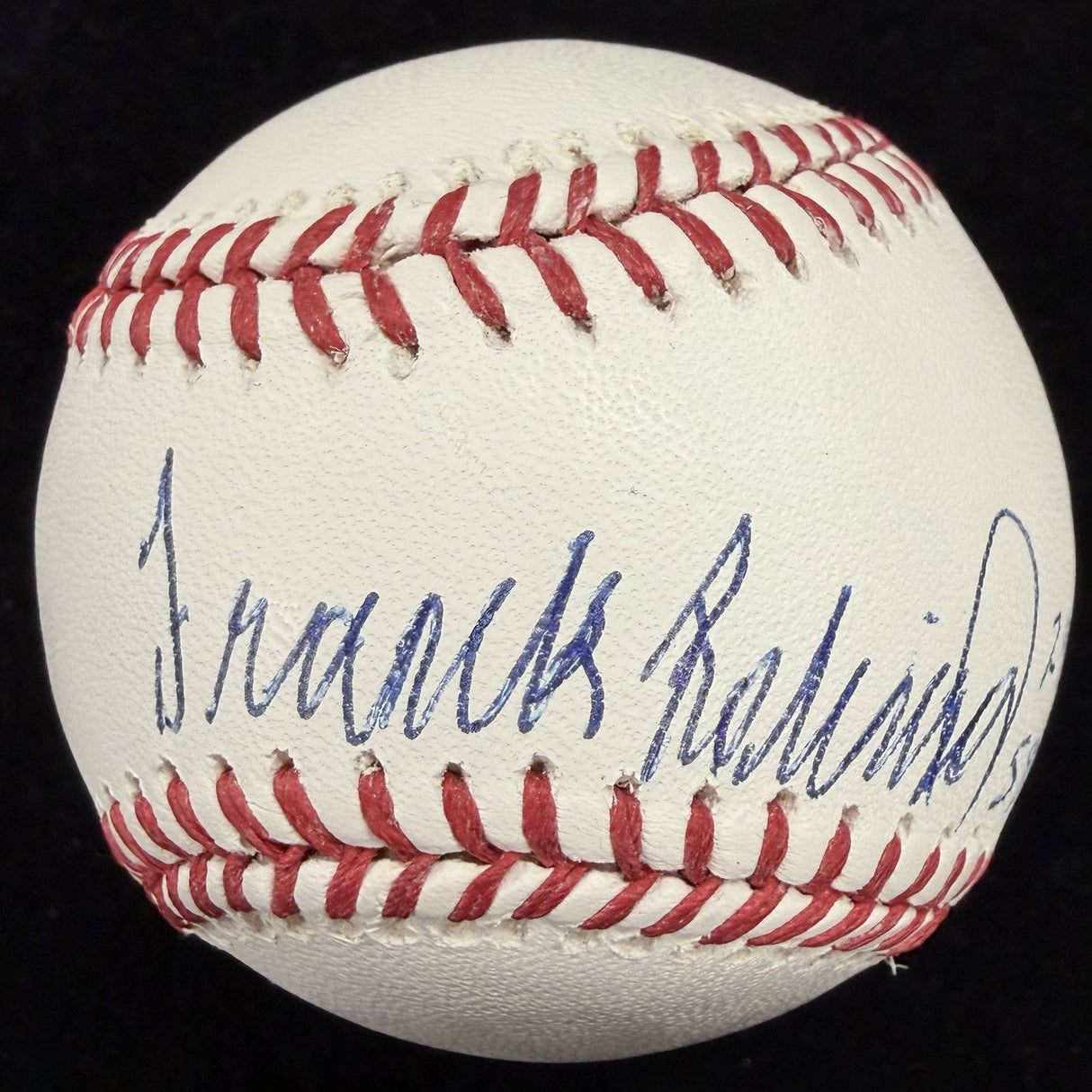 Frank Robinson 2943 Hits 586 HR Signed Baseball JSA