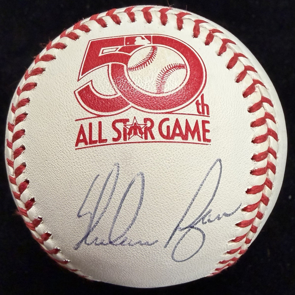 Nolan Ryan Signed 1979 All Star Game Logo Baseball JSA