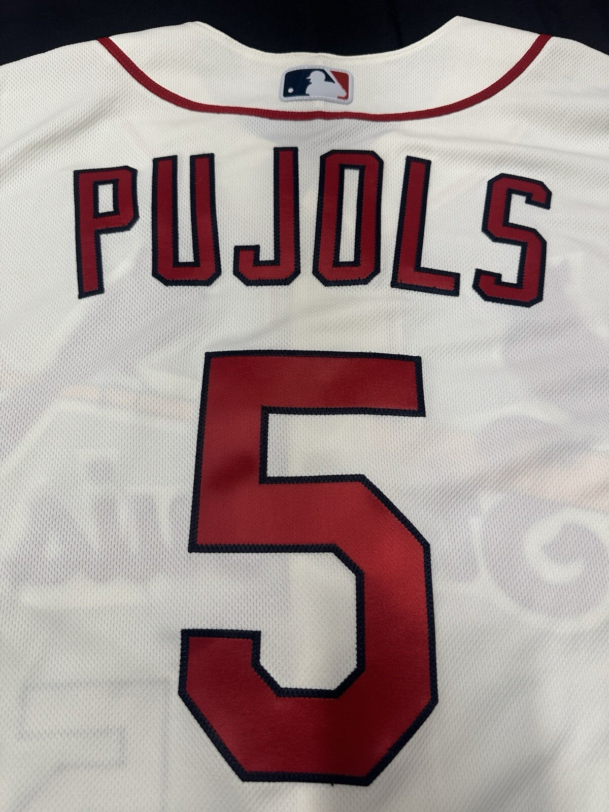 Albert Pujols Authentic St. Louis Cardinals Nike Flex Base Home Alternate Jersey