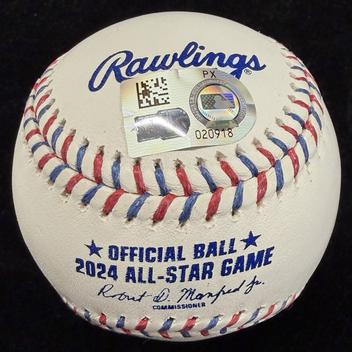 Paul Skenes 1st ASG Signed 2024 All Star Game Logo Baseball MLB Holo