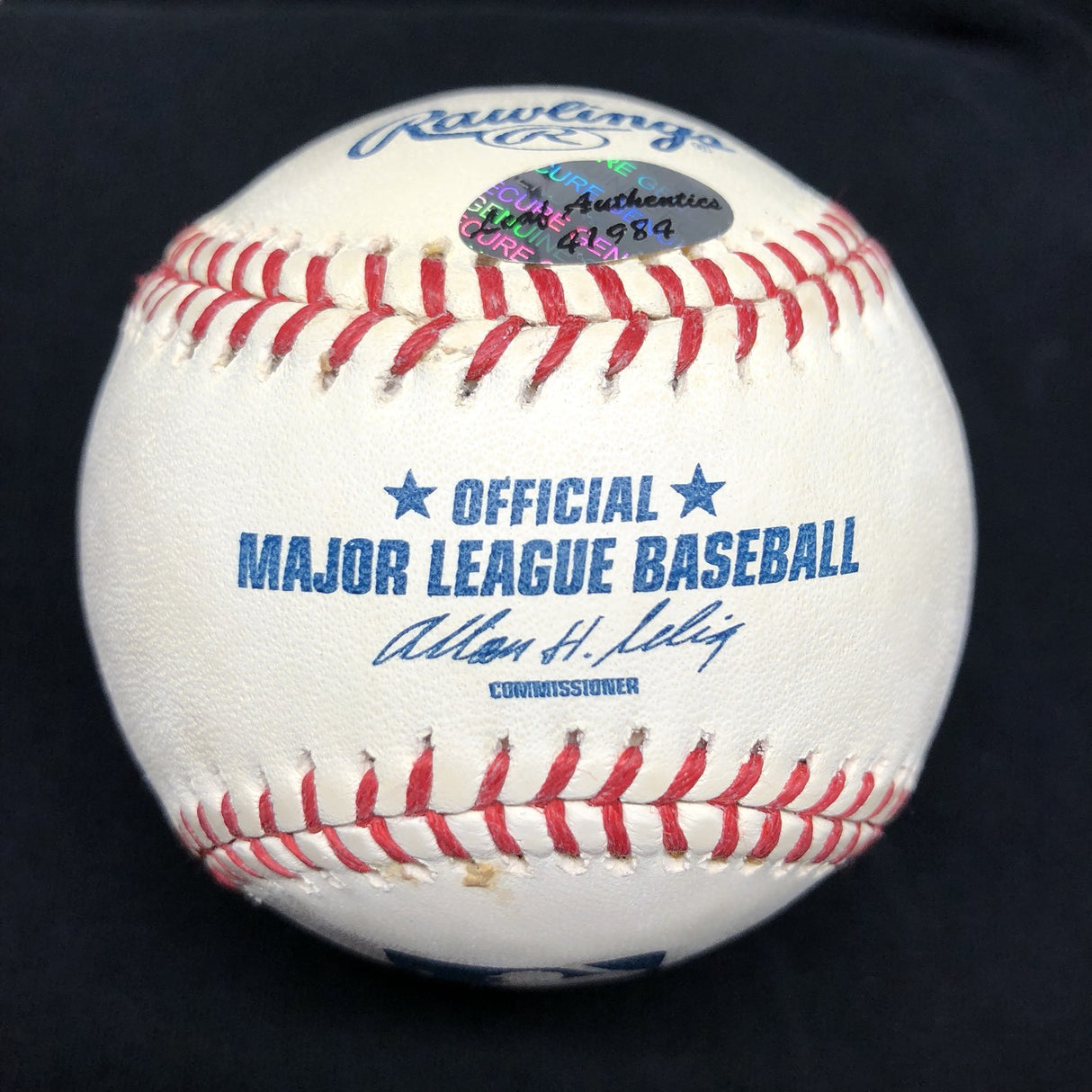 Jim Palmer Cakes Signed Baseball Leaf Authentics Nickname HOF