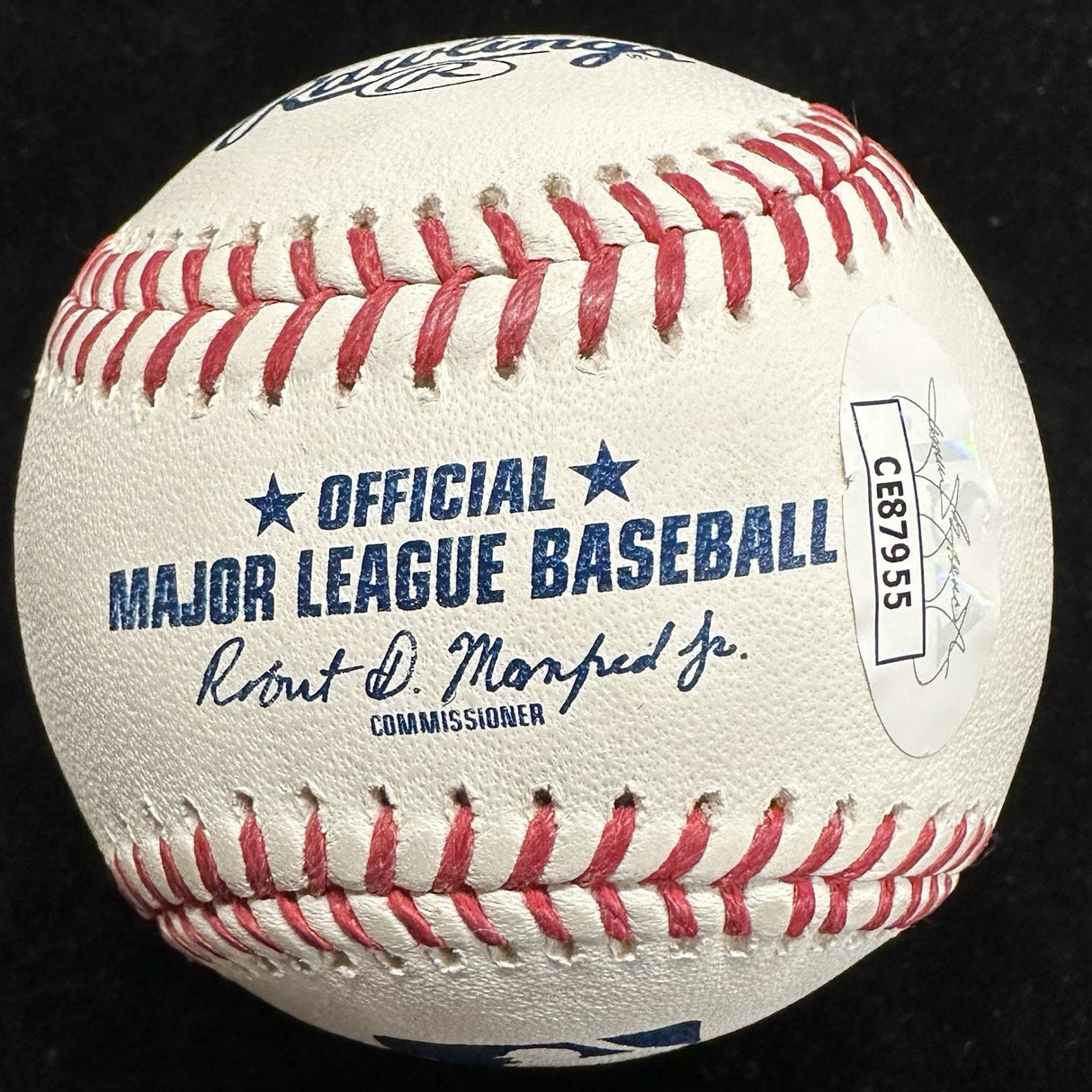 Michael Jack Mike Schmidt HOF 95 Signed Full Name Baseball JSA