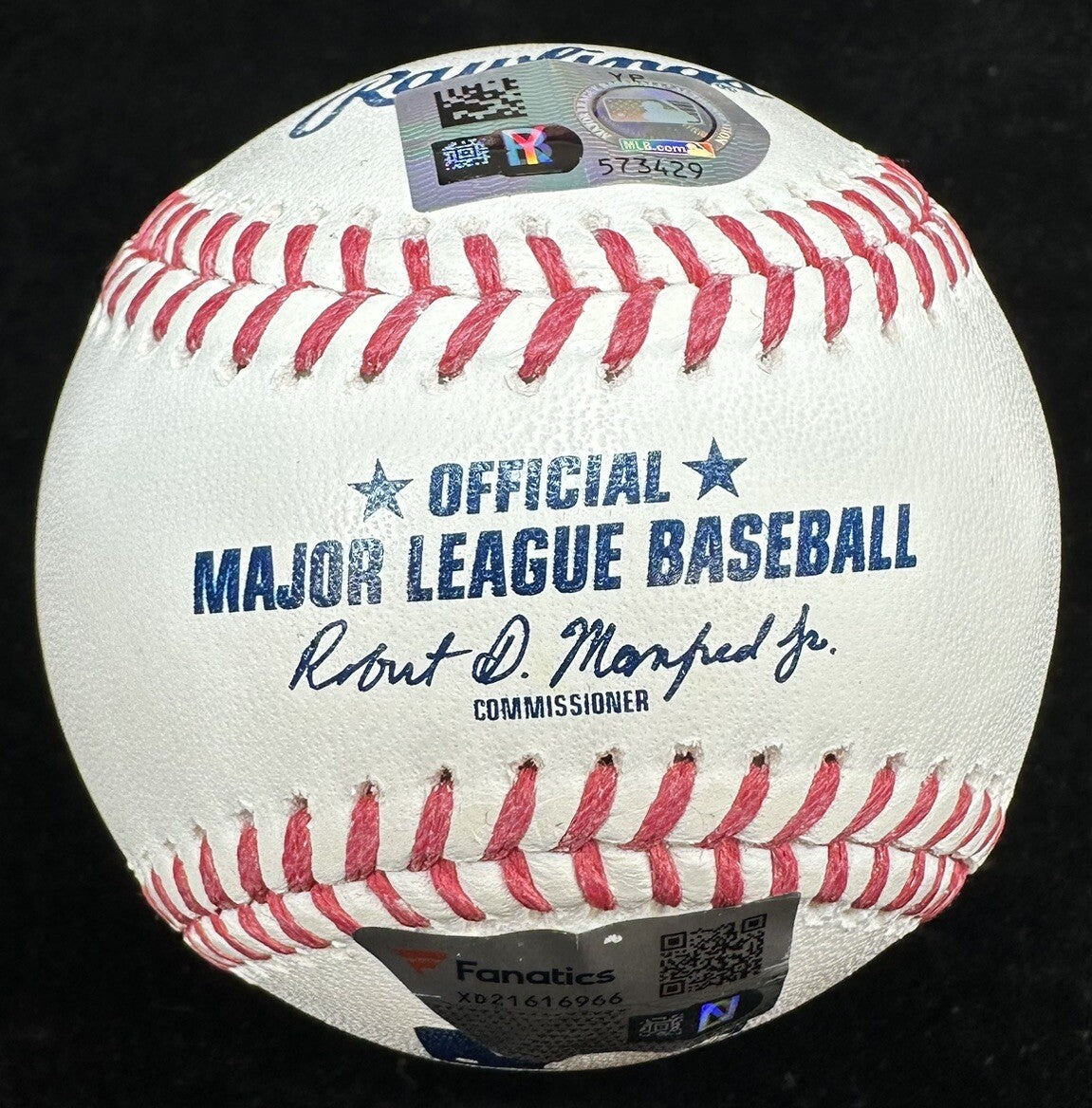 Aaron Judge Signed Baseball MLB Holo Fanatics