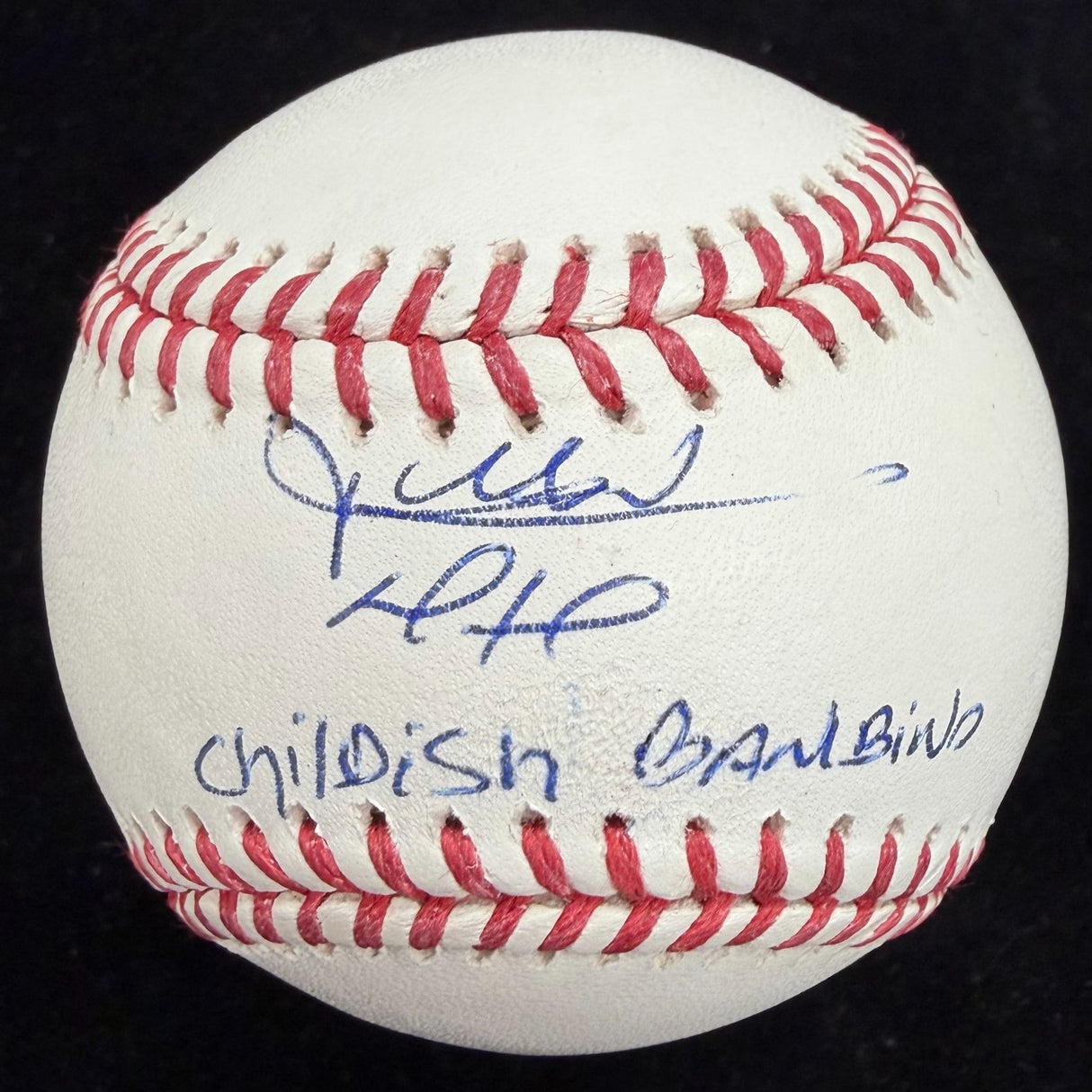 Juan Soto Childish Bambino Signed Nickname Baseball MLB Holo Fanatics Holo