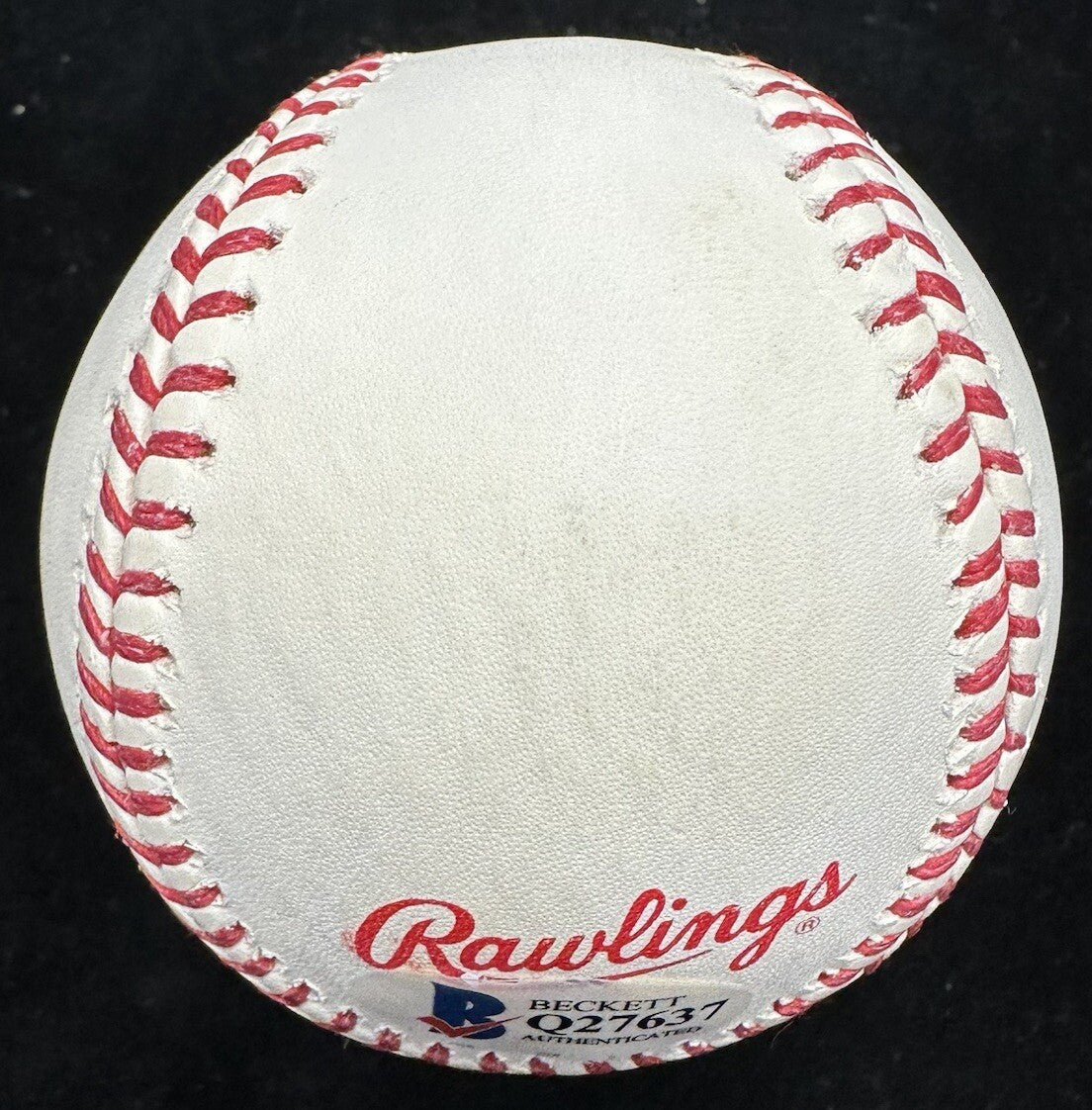 Bruce Sutter 82 WS Champs Signed 1982 World Series Logo Baseball Beckett BAS