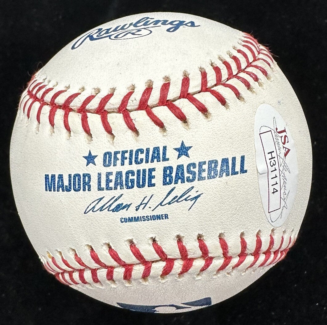 Justin Verlander Signed Baseball JSA