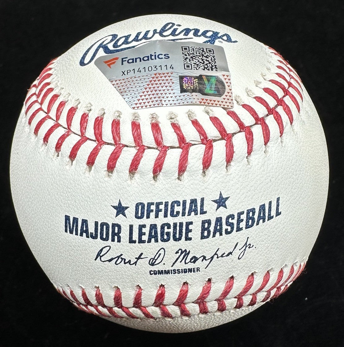 Chase Utley Signed Philadelphia Phillies City Connect Logo Baseball Fanatics