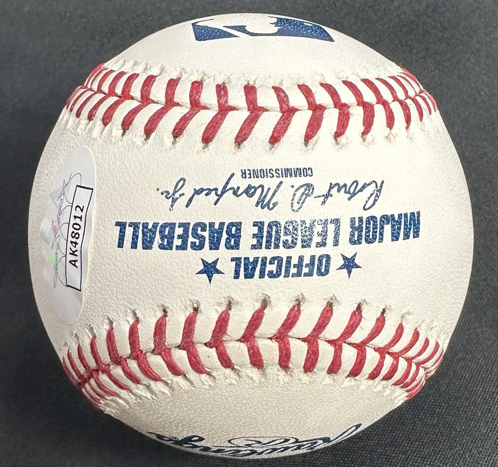 Felix Hernandez 2,524 K’s Signed Baseball JSA