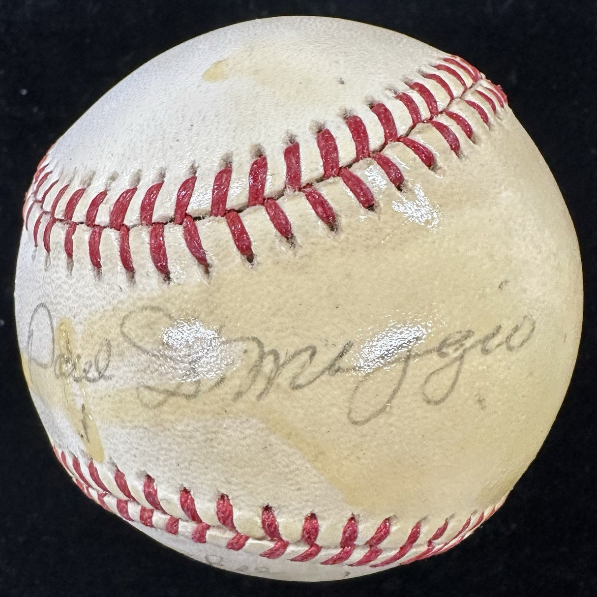 Joseph Paul DiMaggio Yankee Clipper Signed Full Name Nickname Baseball PSA/DNA