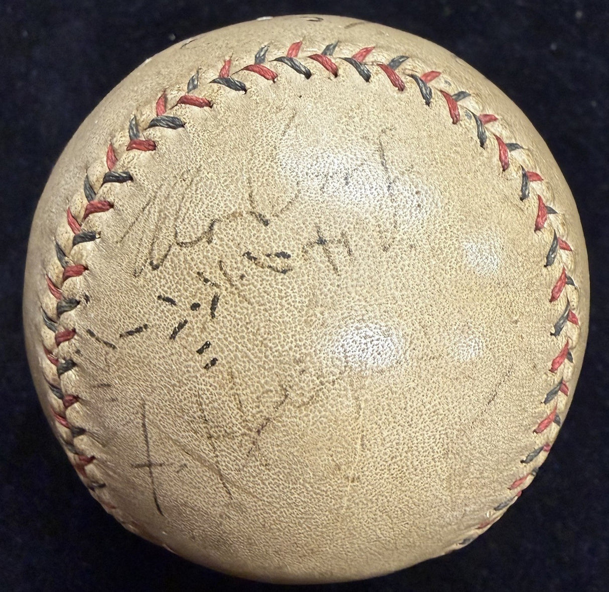 Babe Ruth Jimmie Foxx 1934 Tour Of Japan Signed Baseball PSA/DNA LOA