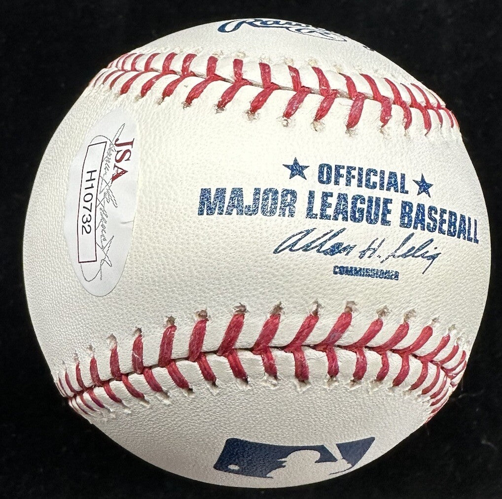 Frank Robinson 8 WS HRs Signed Baseball JSA