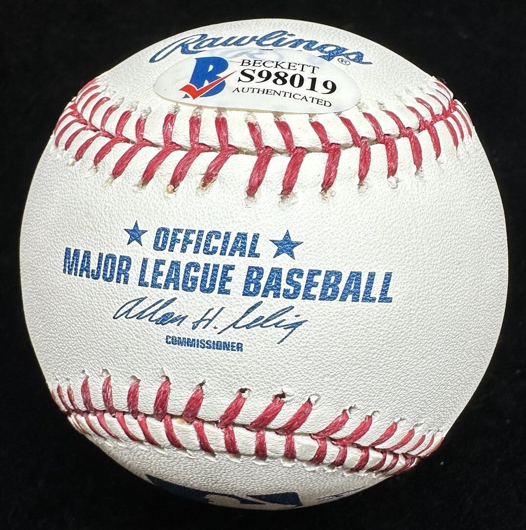 Hank Aaron #44 Signed Baseball Beckett BAS