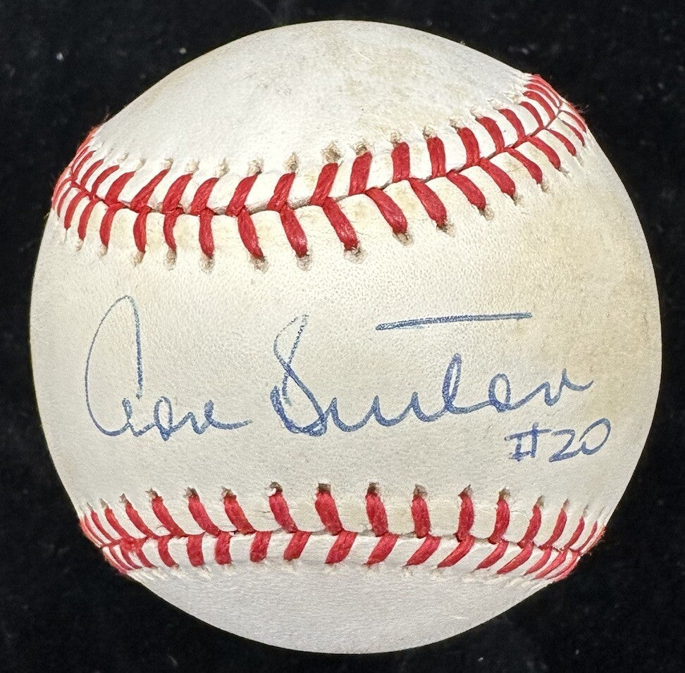 Don Sutton #20 Signed Baseball JSA