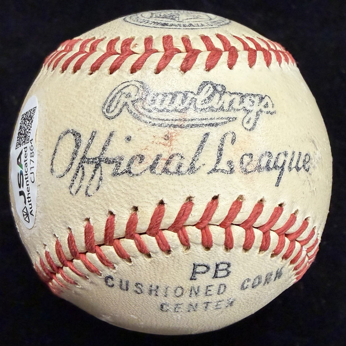 Stan Musial Signed Playing Days Vintage Signature Signed Baseball JSA