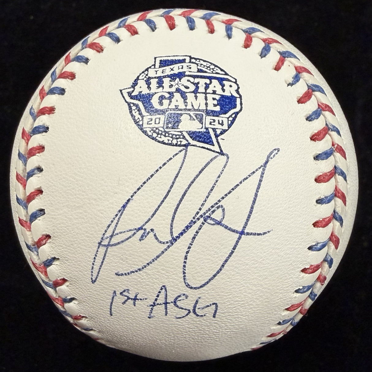 Paul Skenes 1st ASG Signed 2024 All Star Game Logo Baseball MLB Holo